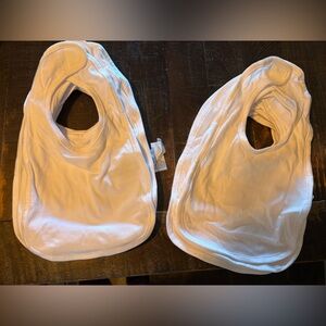 Rabbit Skins White Baby Bibs Lot of 14